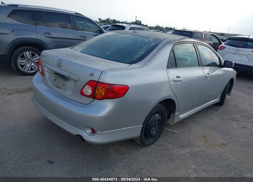 2009 TOYOTA COROLLA S VIN: 1NXBU40E49Z019054