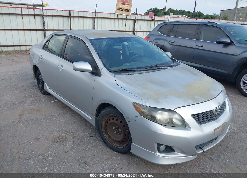 2009 TOYOTA COROLLA S VIN: 1NXBU40E49Z019054