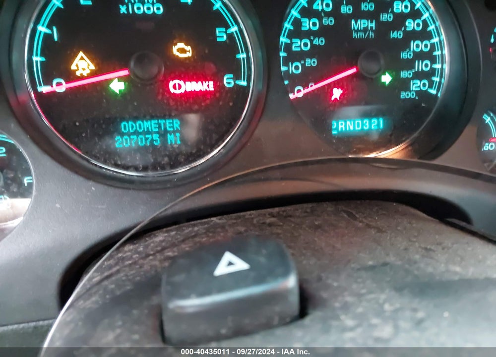 2007 GMC YUKON COMMERCIAL FLEET VIN: 1GKFK13087J285044