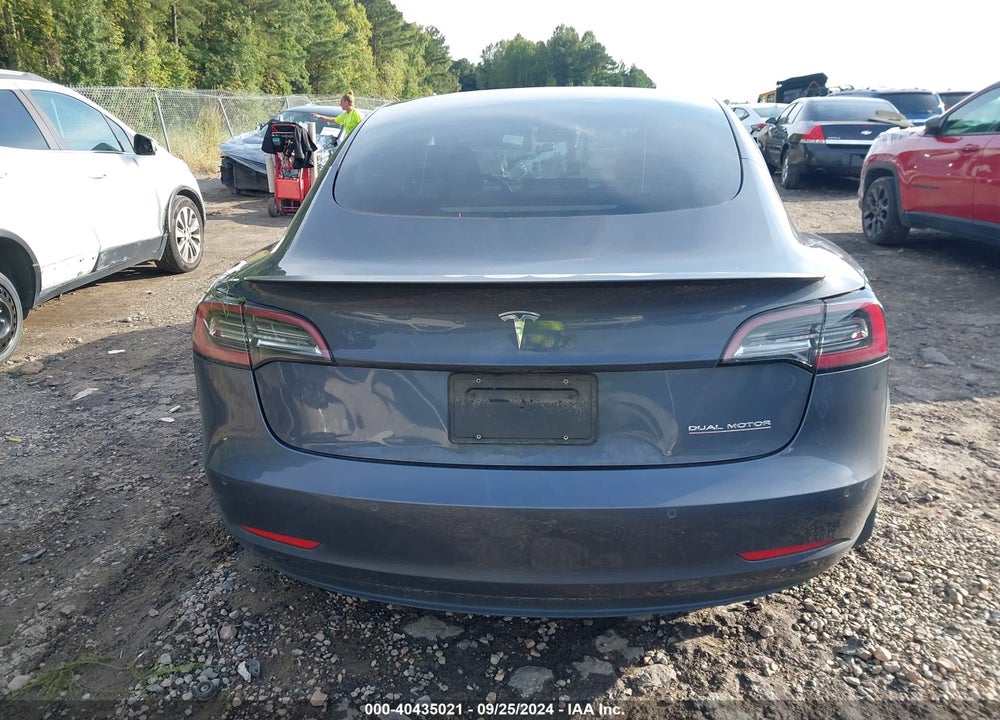 2022 TESLA MODEL 3 PERFORMANCE DUAL MOTOR ALL-WHEEL DRIVE VIN: 5YJ3E1EC8NF139180
