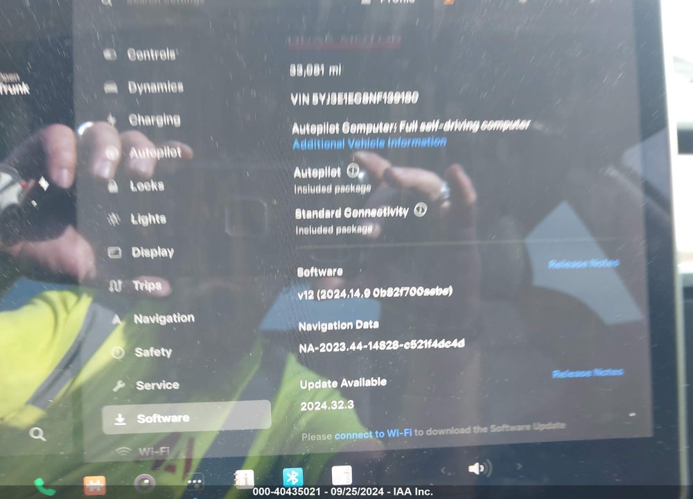 2022 TESLA MODEL 3 PERFORMANCE DUAL MOTOR ALL-WHEEL DRIVE VIN: 5YJ3E1EC8NF139180