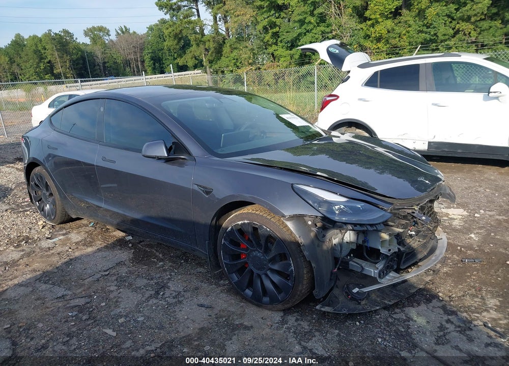 2022 TESLA MODEL 3 PERFORMANCE DUAL MOTOR ALL-WHEEL DRIVE VIN: 5YJ3E1EC8NF139180