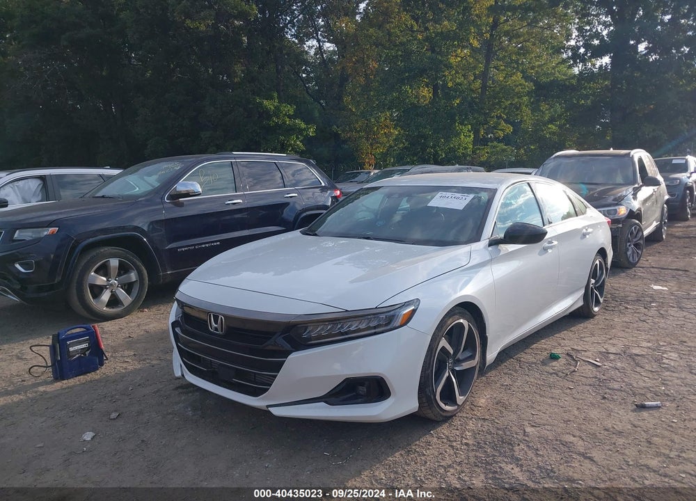 2022 HONDA ACCORD SPORT VIN: 1HGCV1F39NA031112