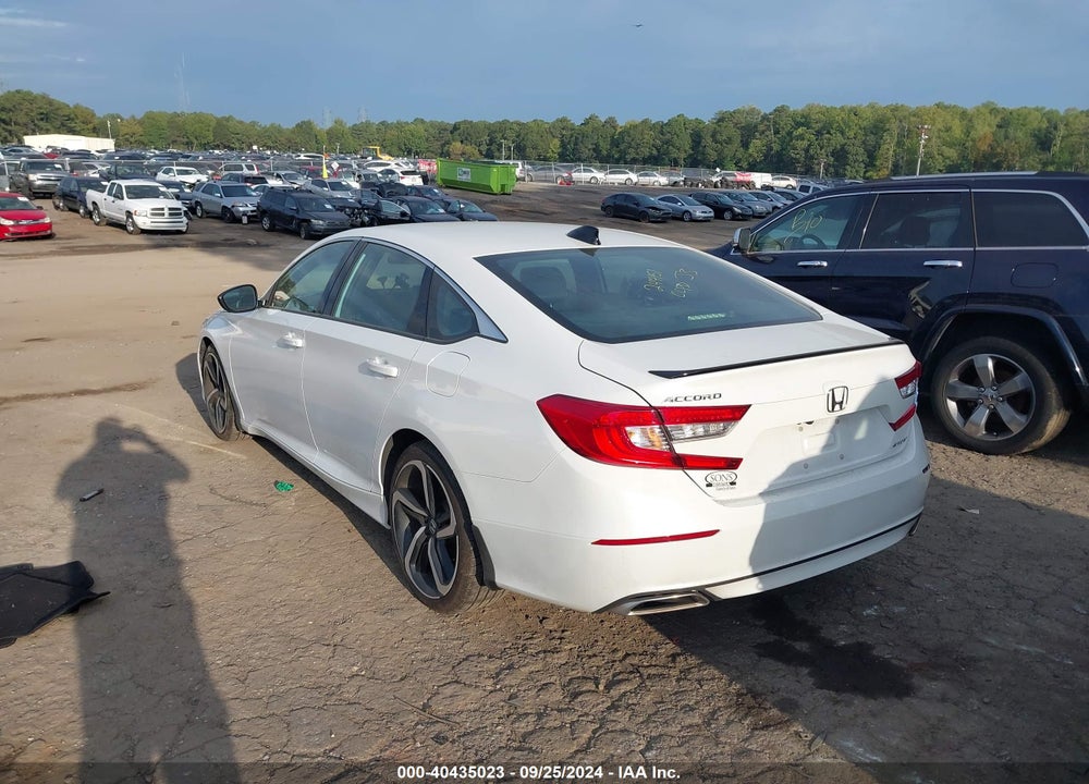 2022 HONDA ACCORD SPORT VIN: 1HGCV1F39NA031112