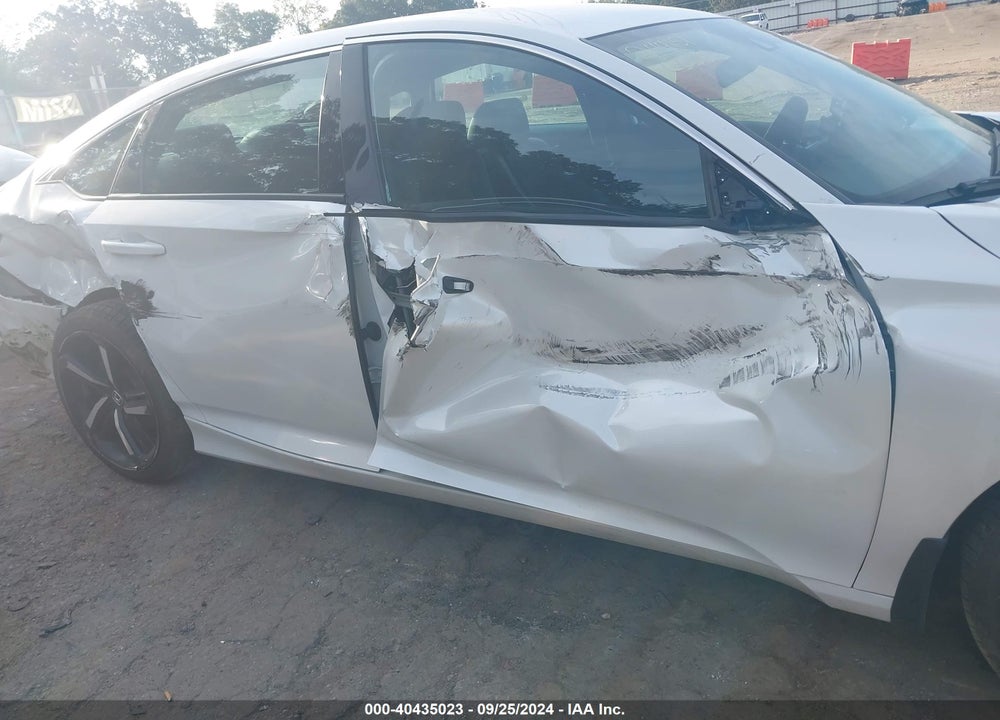 2022 HONDA ACCORD SPORT VIN: 1HGCV1F39NA031112