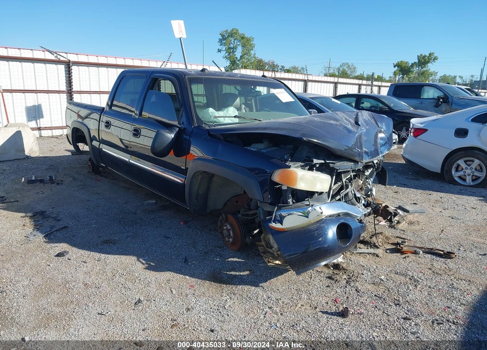 2005 GMC SIERRA 1500 SLT VIN: 2GTEK13T051160533