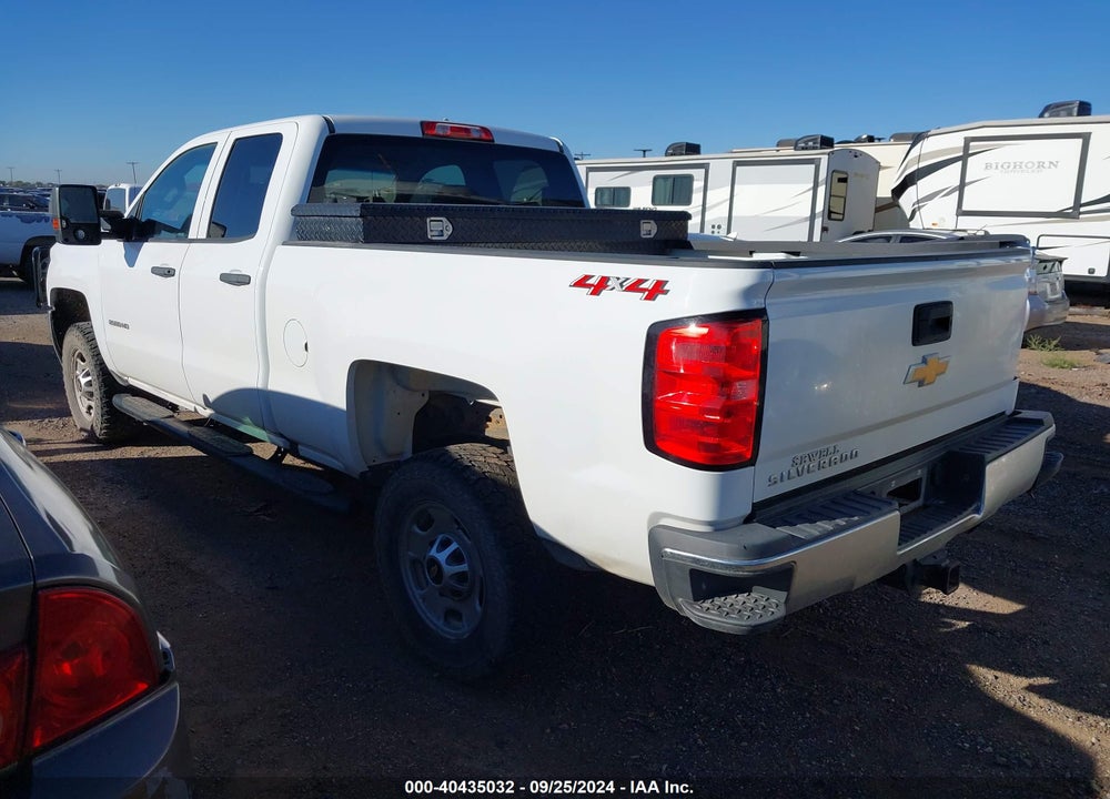 2019 CHEVROLET SILVERADO 2500HD WT VIN: 2GC2KREG4K1186047