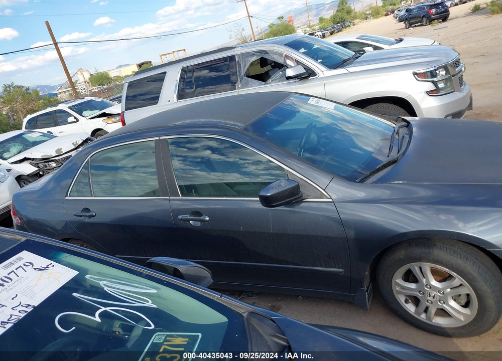 2007 HONDA ACCORD 2.4 SE VIN: JHMCM563X7C004239