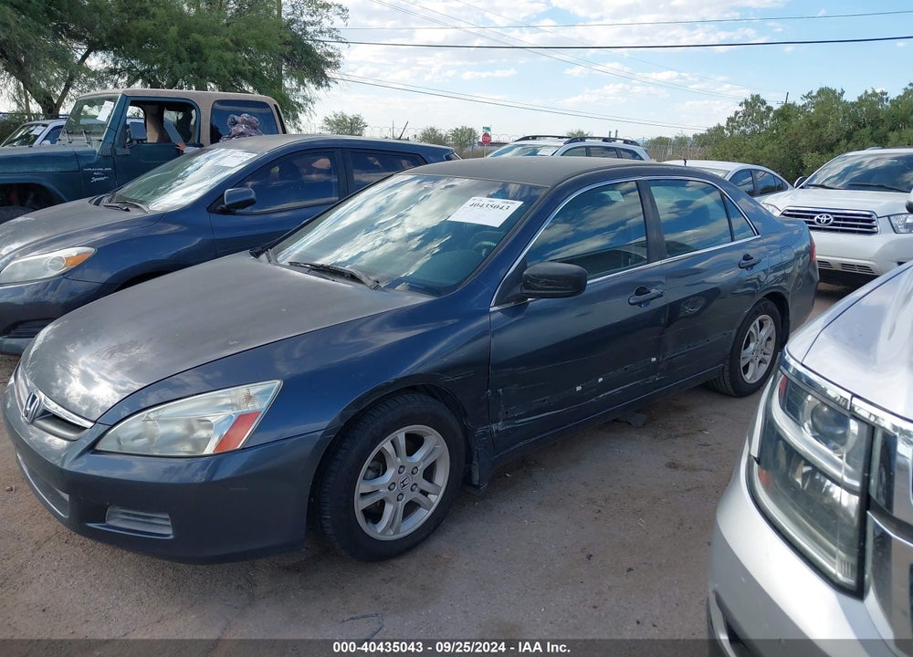 2007 HONDA ACCORD 2.4 SE VIN: JHMCM563X7C004239