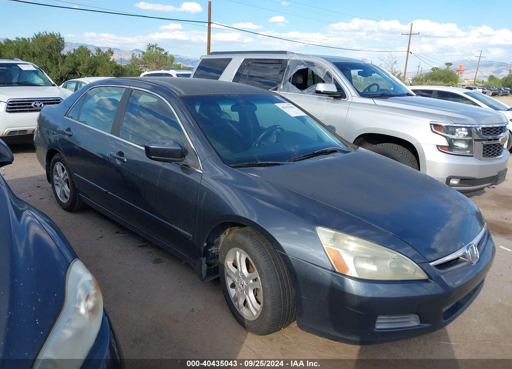 2007 HONDA ACCORD 2.4 SE VIN: JHMCM563X7C004239