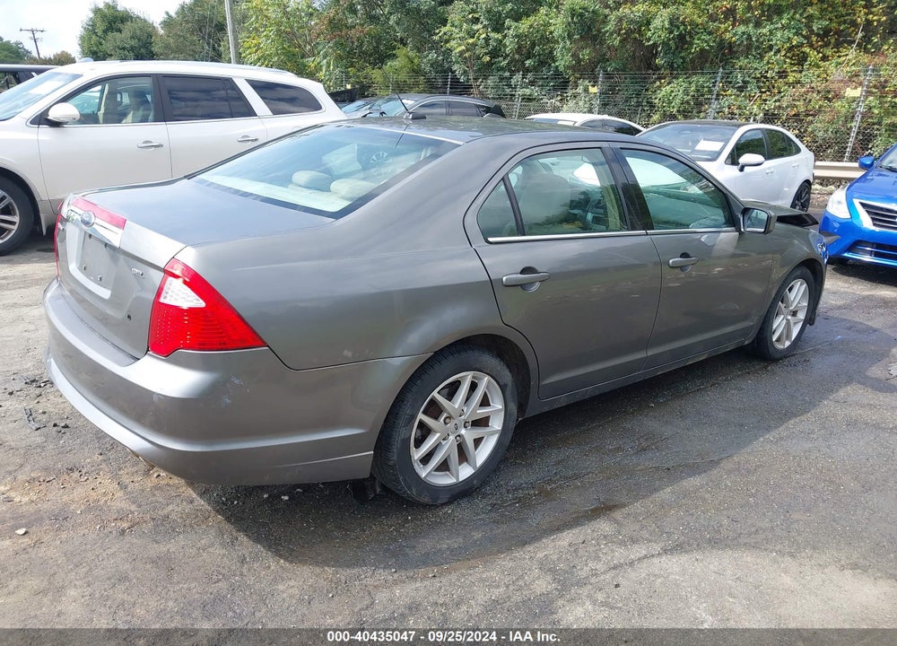 2010 FORD FUSION SEL VIN: 3FAHP0JA9AR242010