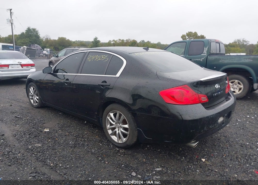 2008 INFINITI G35 JOURNEY VIN: JNKBV61E38M214720
