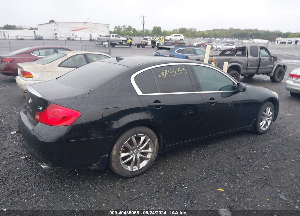 2008 INFINITI G35 JOURNEY VIN: JNKBV61E38M214720