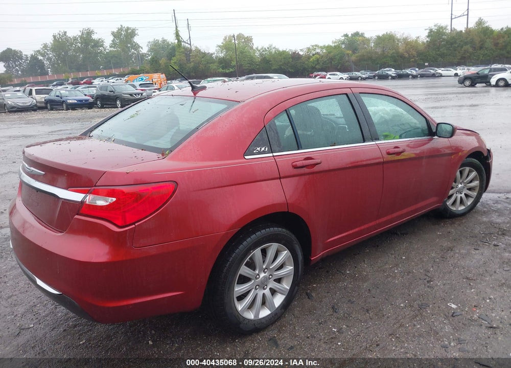 2012 CHRYSLER 200 TOURING VIN: 1C3CCBBB6CN131718