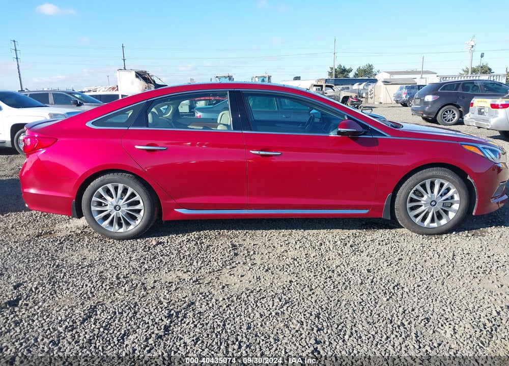 2015 HYUNDAI SONATA LIMITED VIN: 5NPE34AF1FH153781