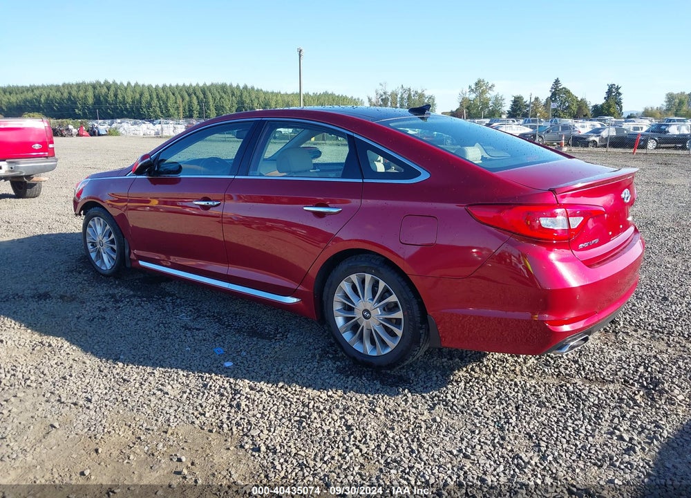 2015 HYUNDAI SONATA LIMITED VIN: 5NPE34AF1FH153781