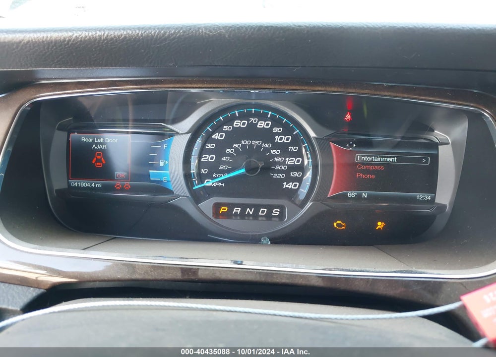 2019 FORD TAURUS LIMITED VIN: 1FAHP2F87KG118344