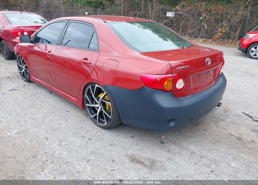 2009 TOYOTA COROLLA S VIN: 1NXBU40E19Z052156