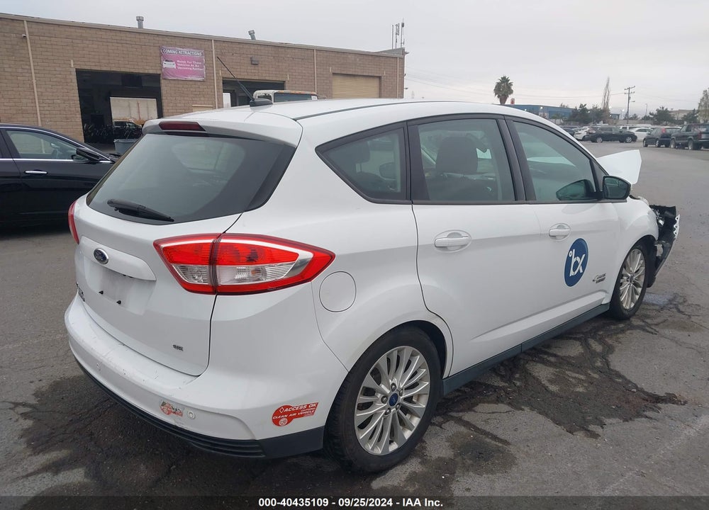 2017 FORD C-MAX ENERGI SE VIN: 1FADP5EU0HL118281
