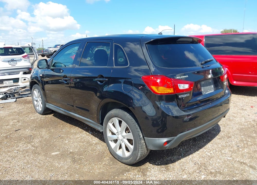 2014 MITSUBISHI OUTLANDER SPORT ES VIN: 4A4AP3AU7EE012829