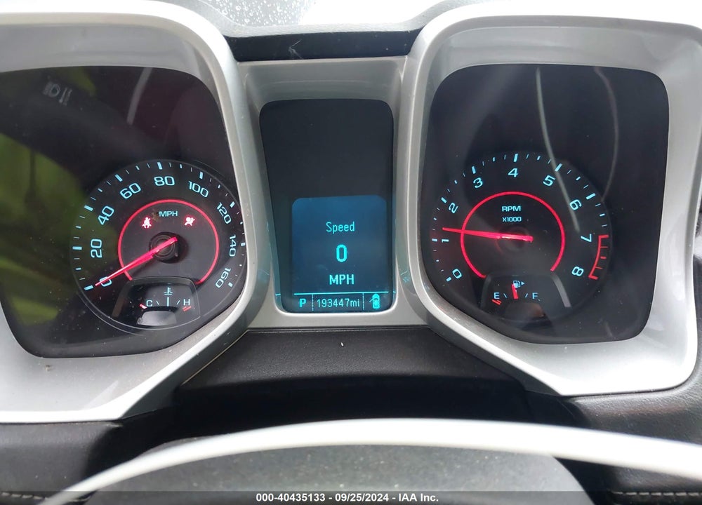 2014 CHEVROLET CAMARO 2LS VIN: 2G1FA1E37E9234576