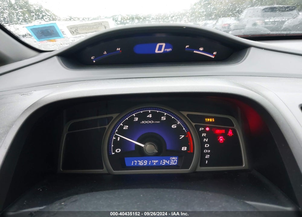 2009 HONDA CIVIC LX VIN: 2HGFA16519H368455