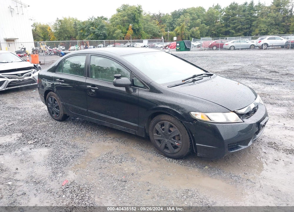 2009 HONDA CIVIC LX VIN: 2HGFA16519H368455