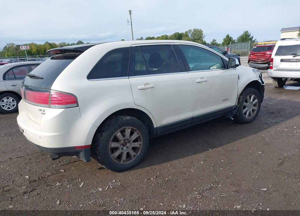 2008 LINCOLN MKX VIN: 2LMDU88C78BJ27289