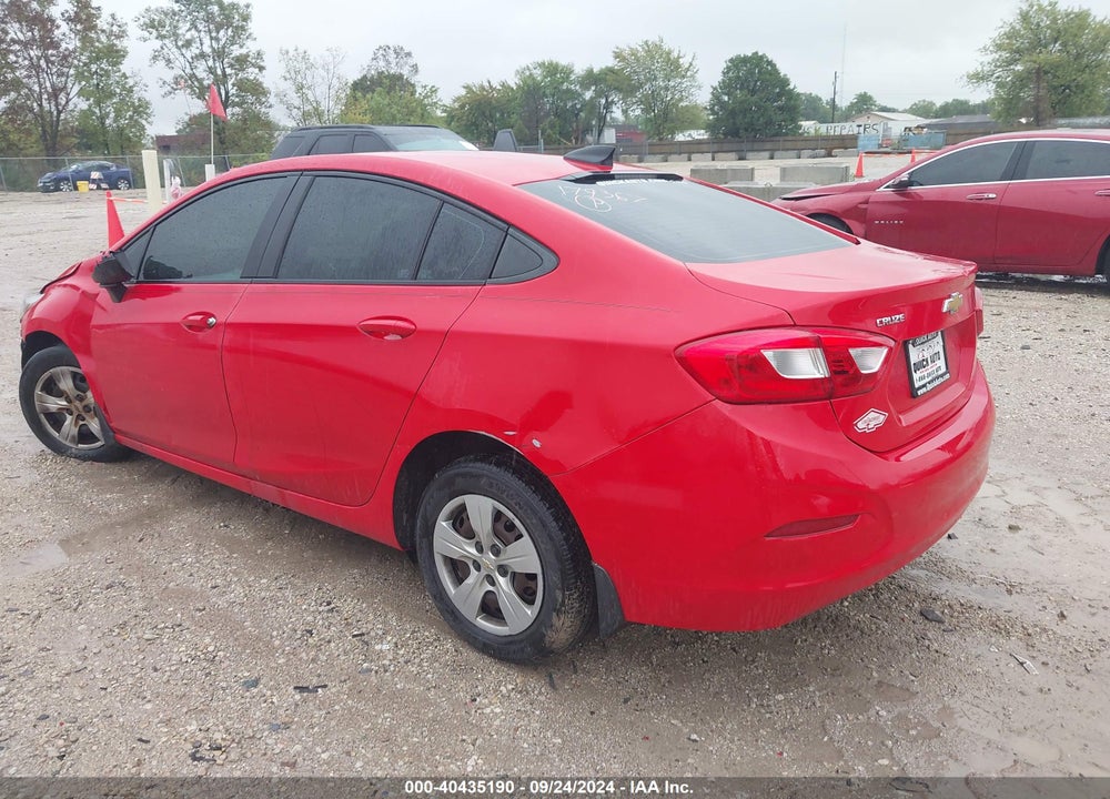2017 CHEVROLET CRUZE LS AUTO VIN: 1G1BC5SM3H7179367