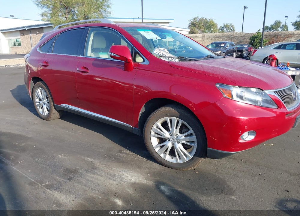 2011 LEXUS RX 450H VIN: JTJBC1BA9B2041355