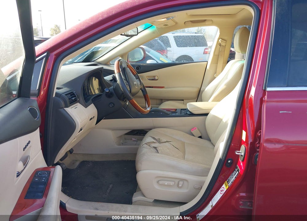 2011 LEXUS RX 450H VIN: JTJBC1BA9B2041355