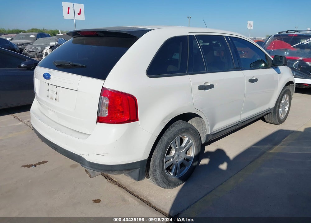 2011 FORD EDGE SE VIN: 2FMDK3GC0BBB10976