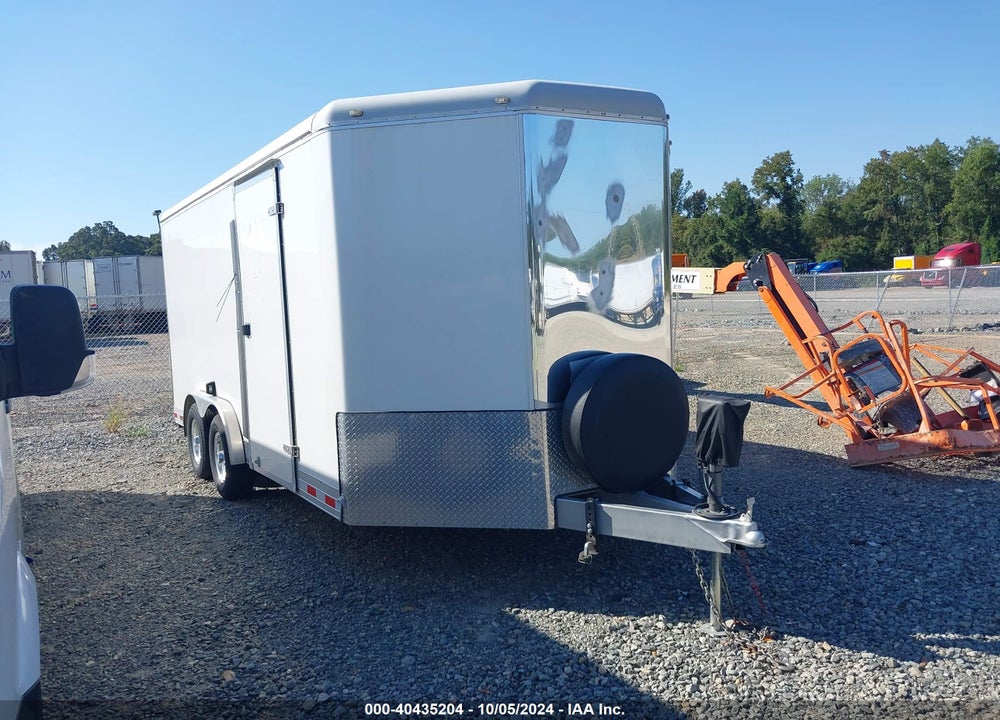 2014 WELLS CARGO 16 FT TANDEM TRAILER VIN: 575200H24EH255838