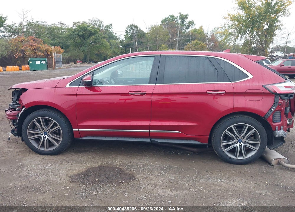 2019 FORD EDGE TITANIUM VIN: 2FMPK4K96KBB59064