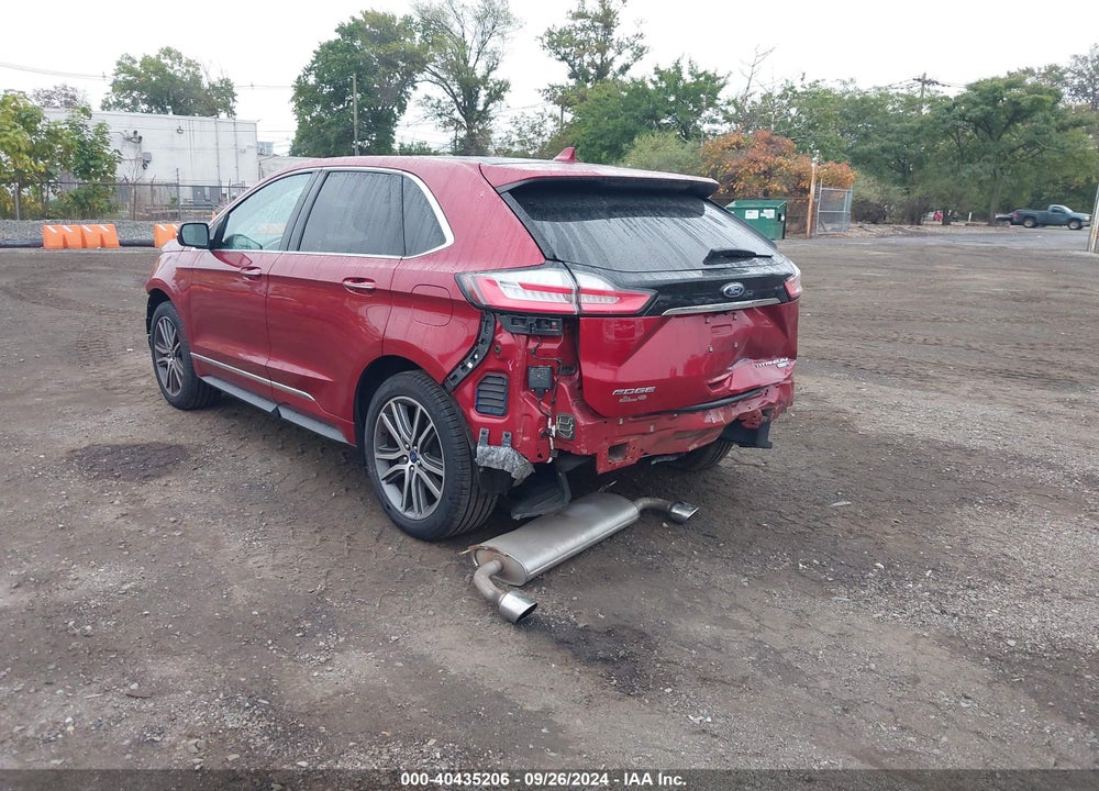 2019 FORD EDGE TITANIUM VIN: 2FMPK4K96KBB59064