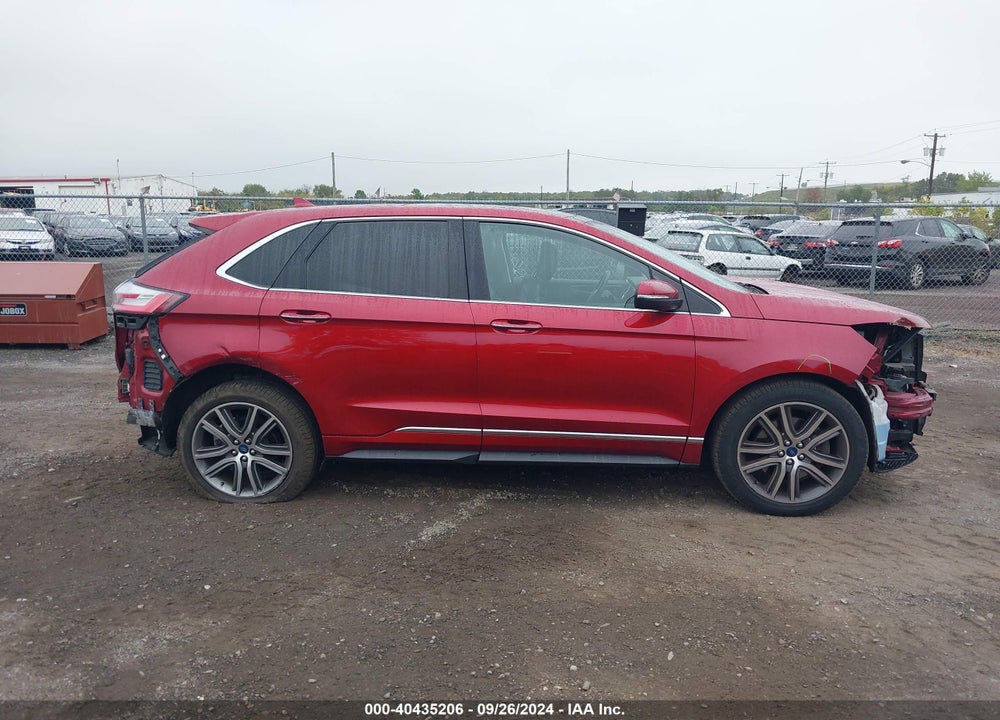 2019 FORD EDGE TITANIUM VIN: 2FMPK4K96KBB59064