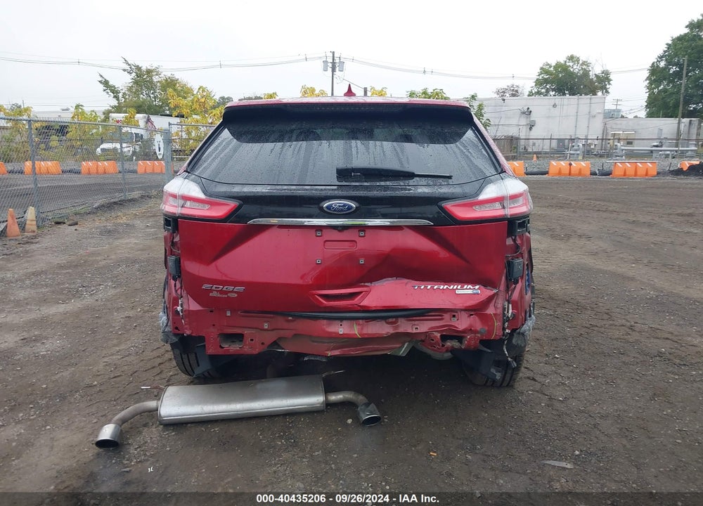 2019 FORD EDGE TITANIUM VIN: 2FMPK4K96KBB59064