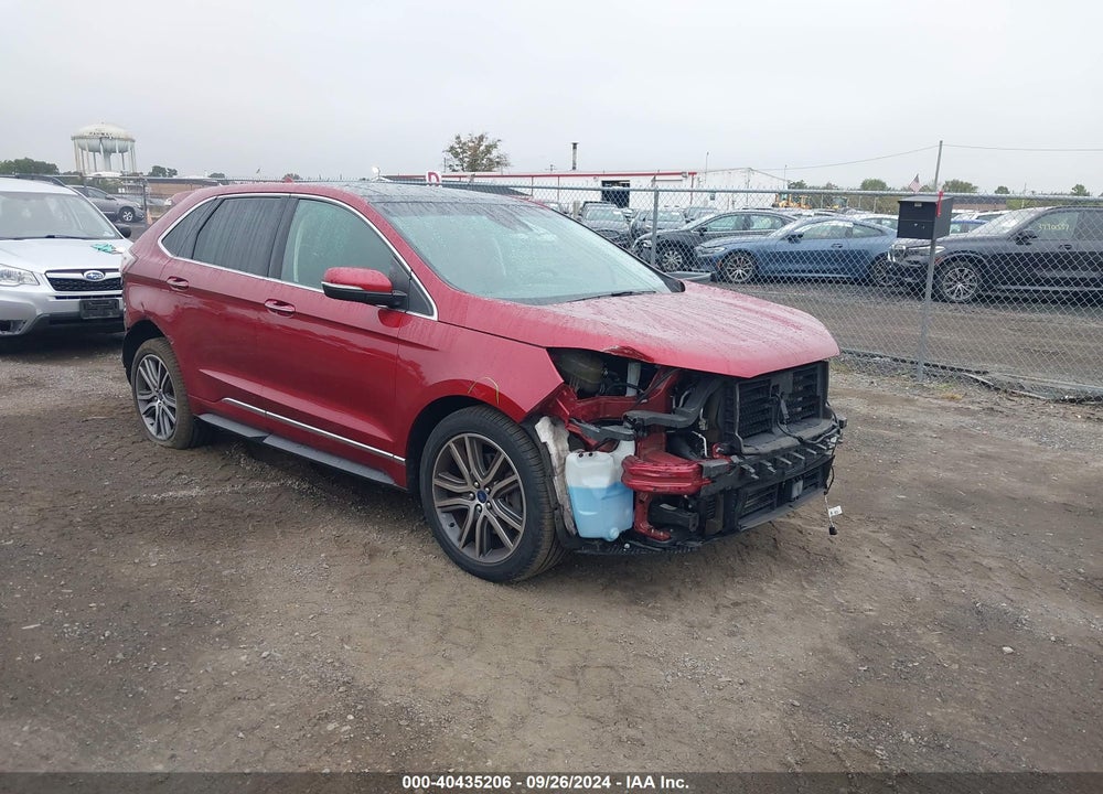 2019 FORD EDGE TITANIUM VIN: 2FMPK4K96KBB59064