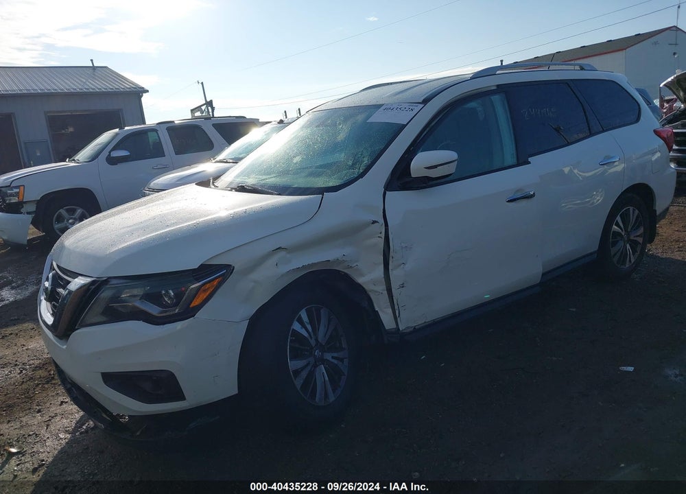 2017 NISSAN PATHFINDER S VIN: 5N1DR2MN6HC643385