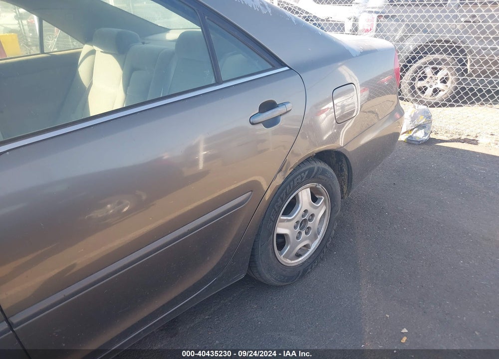 2002 TOYOTA CAMRY LE V6 VIN: 4T1BF30KX2U519364