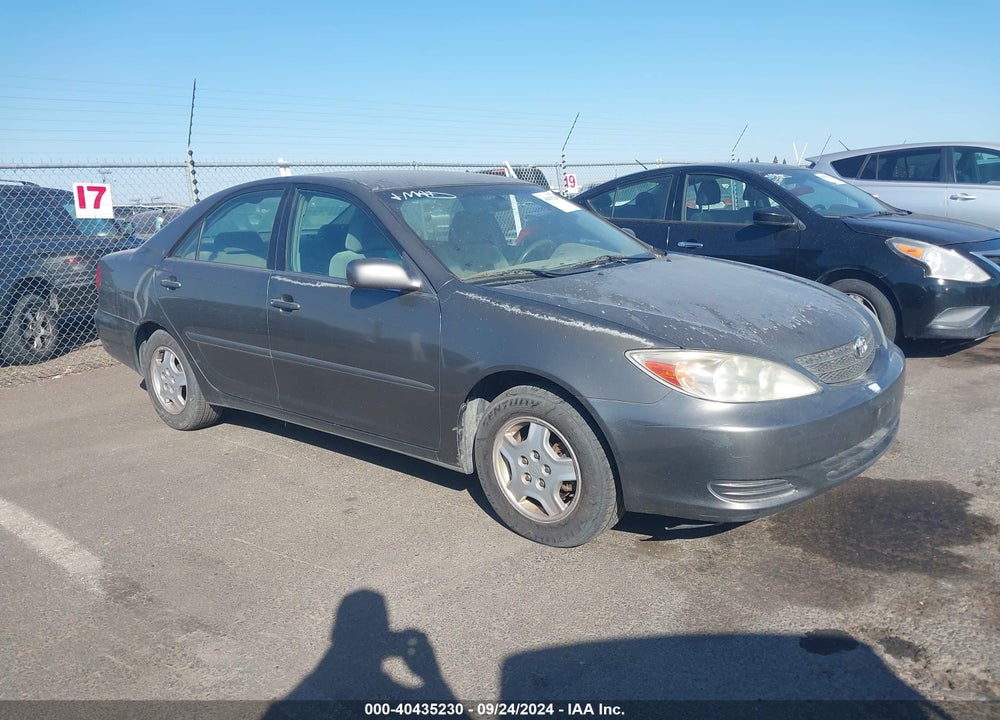 2002 TOYOTA CAMRY LE V6 VIN: 4T1BF30KX2U519364