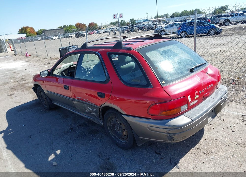 1997 SUBARU IMPREZA OUTBACK SPORT VIN: JF1GF4855VH820836
