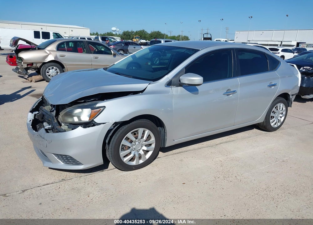 2017 NISSAN SENTRA SV VIN: 3N1AB7AP2HY255529