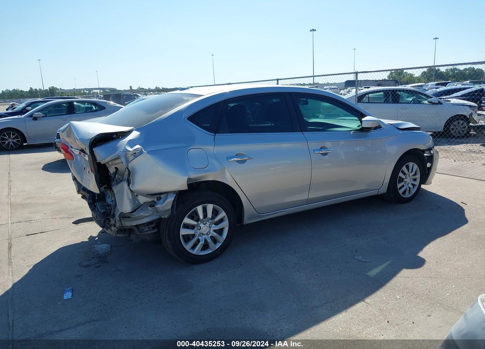 2017 NISSAN SENTRA SV VIN: 3N1AB7AP2HY255529