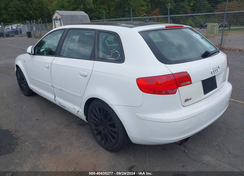 2007 AUDI A3 2.0T VIN: WAUNF78P37A079292