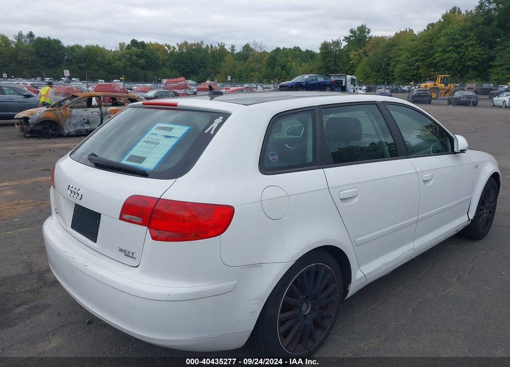 2007 AUDI A3 2.0T VIN: WAUNF78P37A079292
