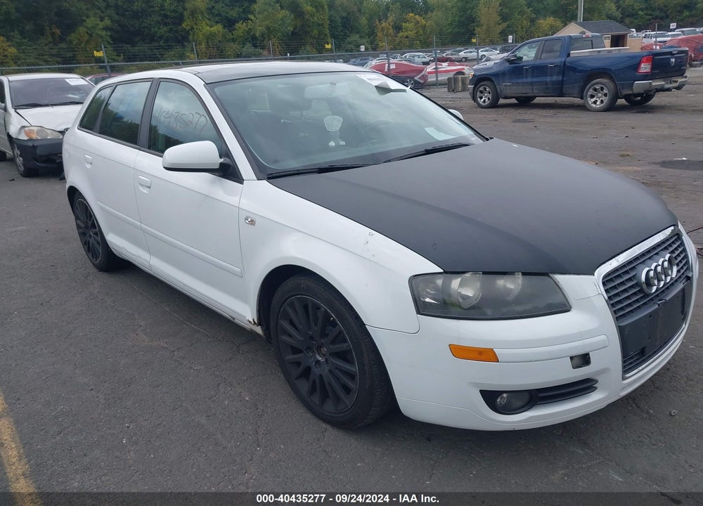 2007 AUDI A3 2.0T VIN: WAUNF78P37A079292