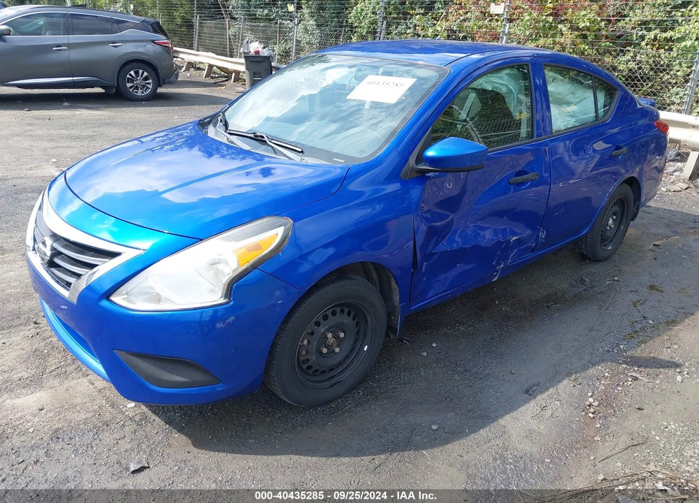 2016 NISSAN VERSA 1.6 S+ VIN: 3N1CN7APXGL872124