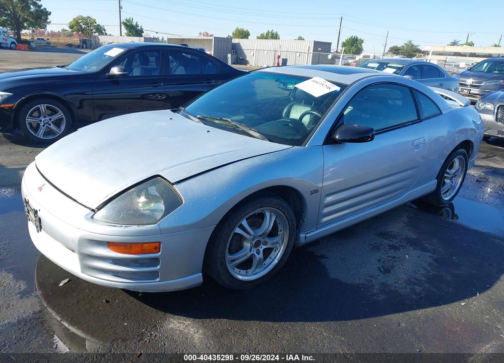 2000 MITSUBISHI ECLIPSE GT VIN: 4A3AC54L7YE061872