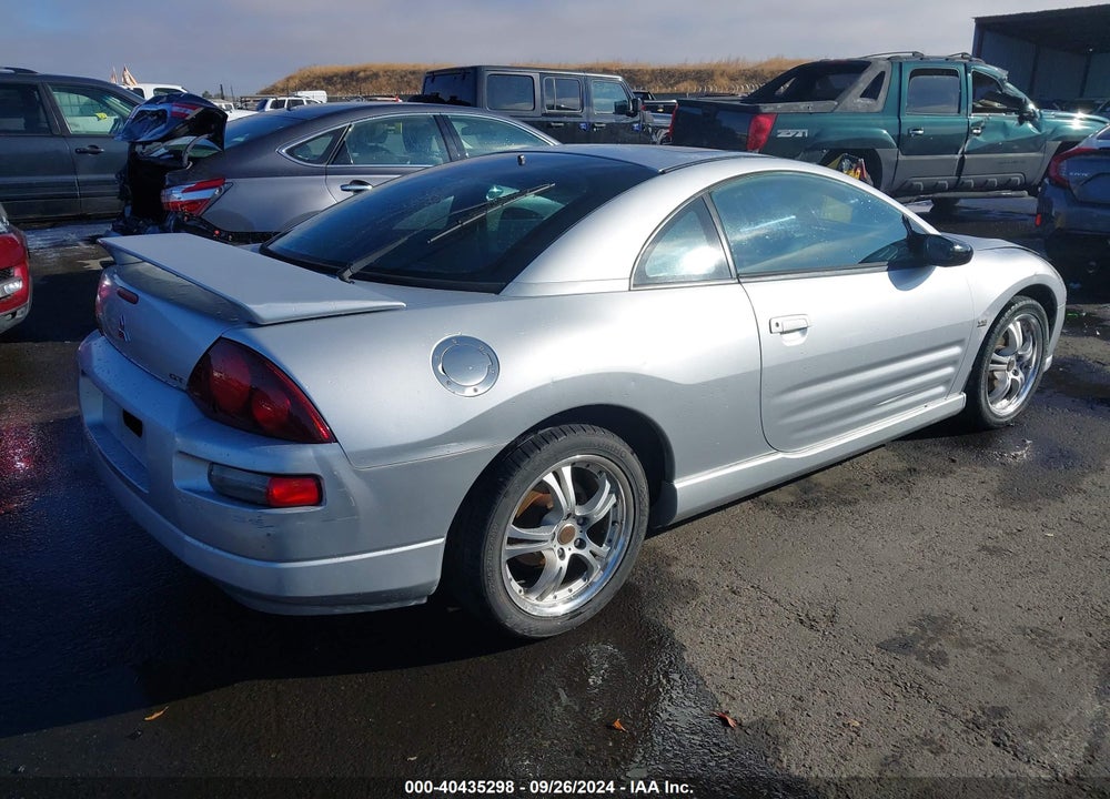 2000 MITSUBISHI ECLIPSE GT VIN: 4A3AC54L7YE061872